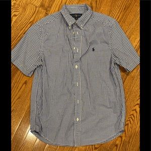 Boys short sleeve button down